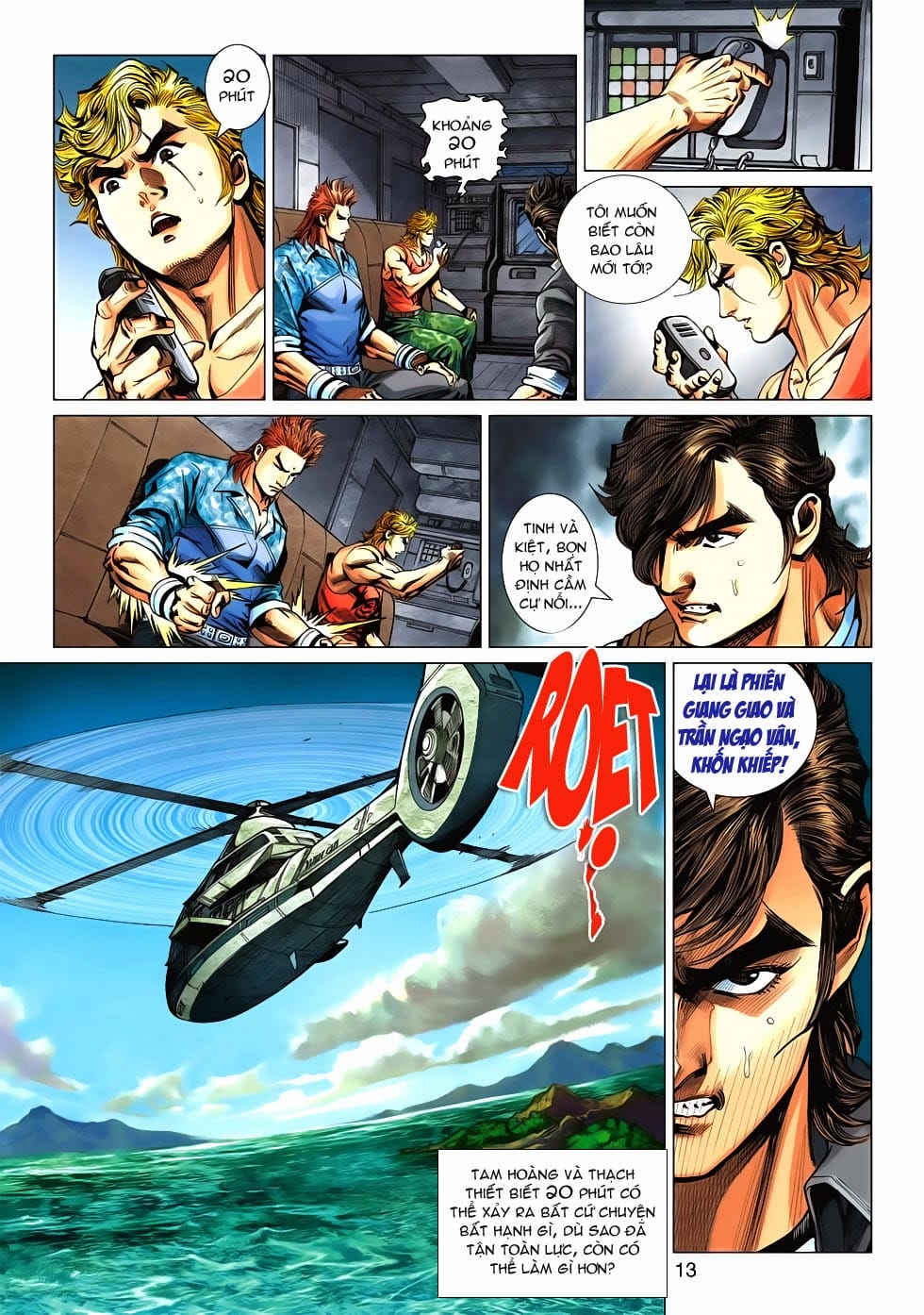 Truyện Tranh Tân Tác Long Hổ Môn trang 4