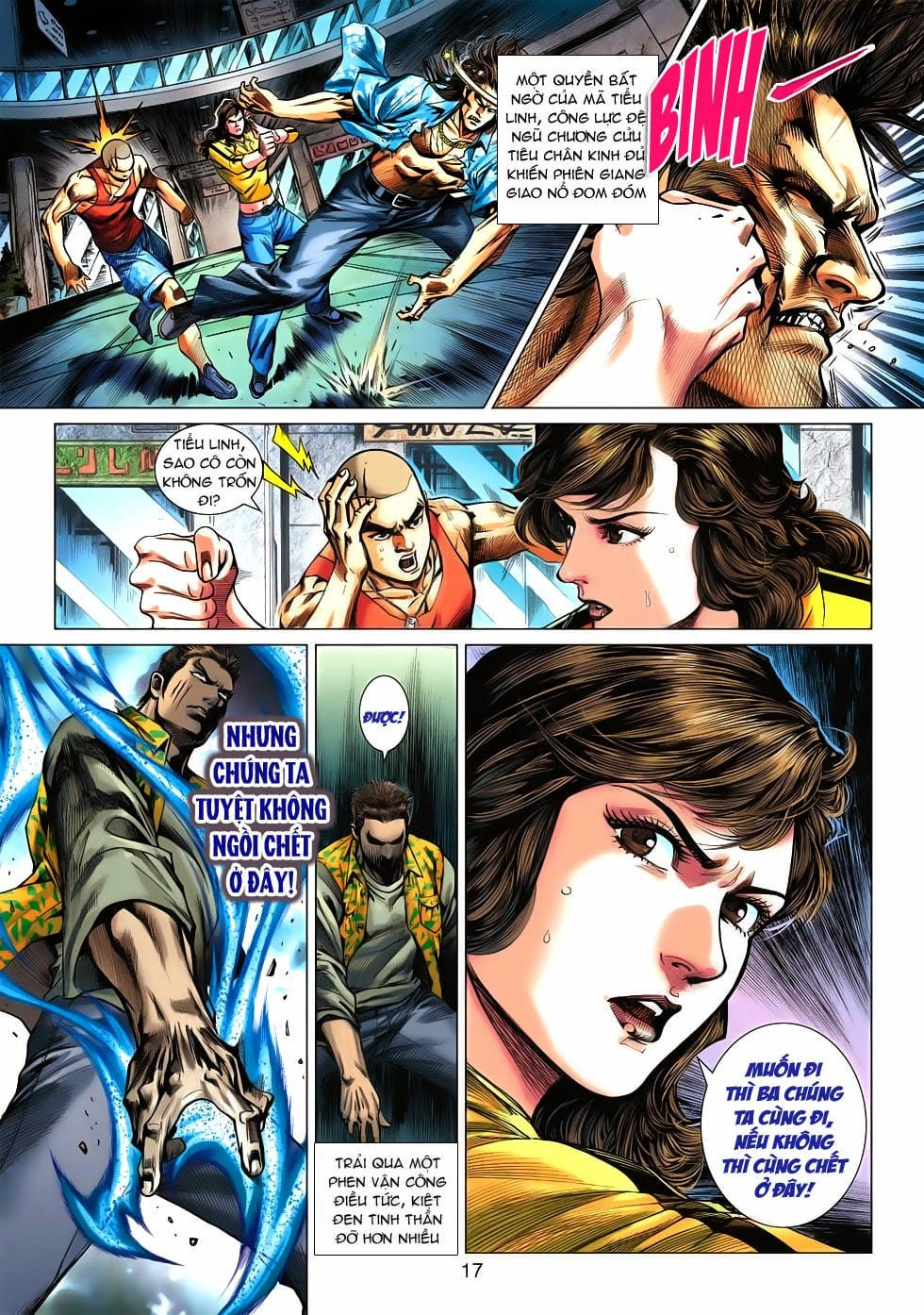 Truyện Tranh Tân Tác Long Hổ Môn trang 4