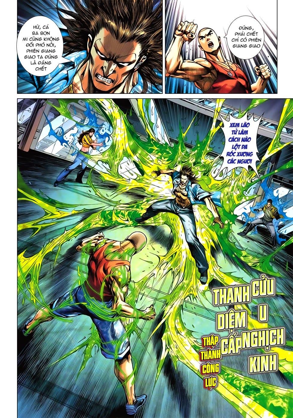 Truyện Tranh Tân Tác Long Hổ Môn trang 4