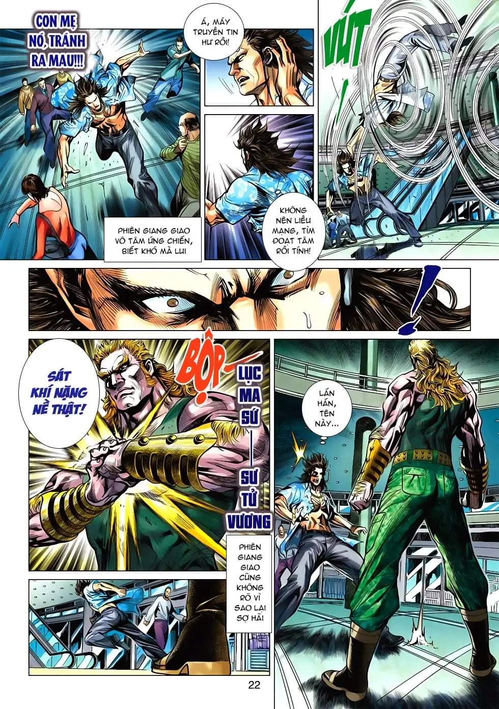 Truyện Tranh Tân Tác Long Hổ Môn trang 4