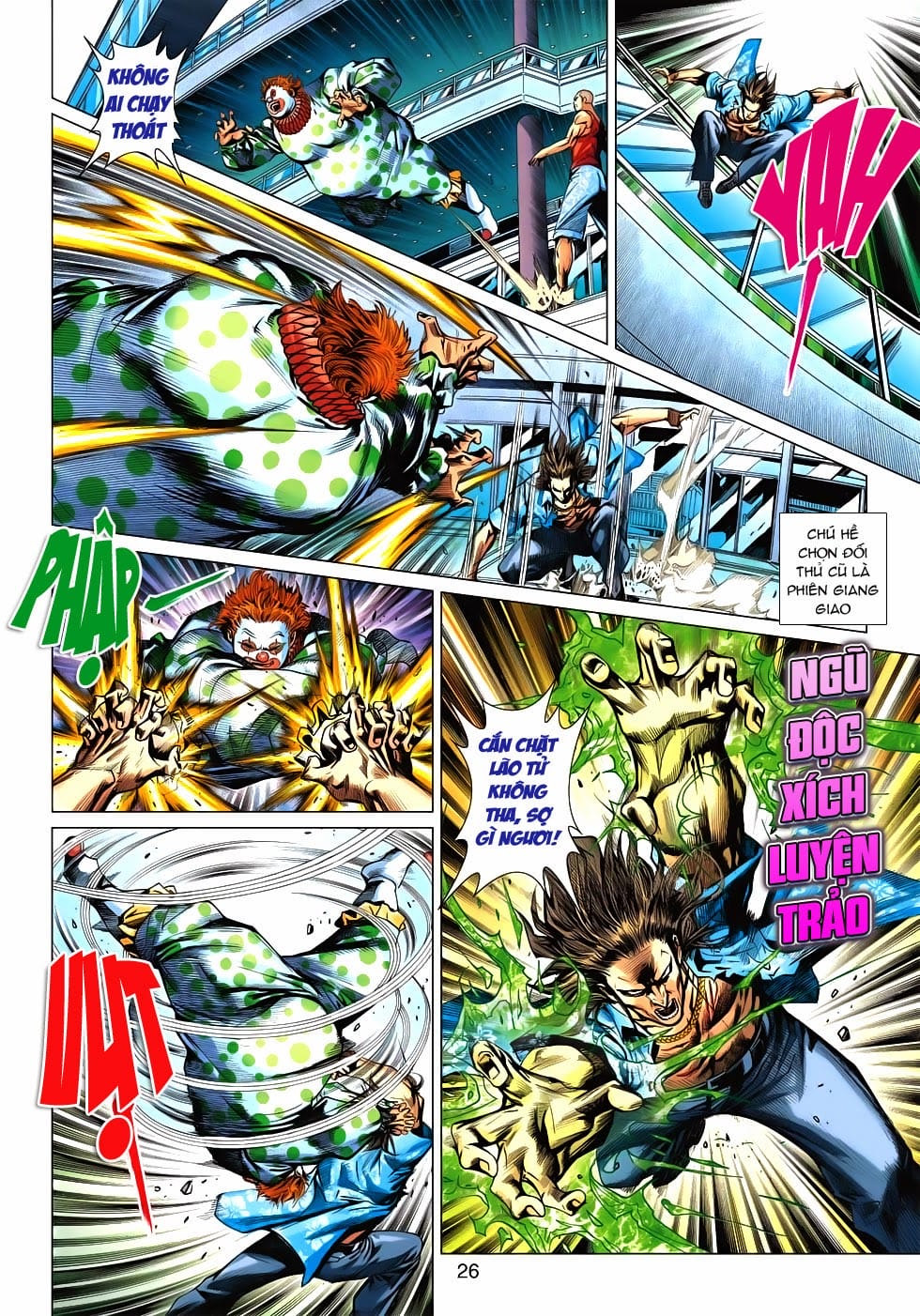 Truyện Tranh Tân Tác Long Hổ Môn trang 4