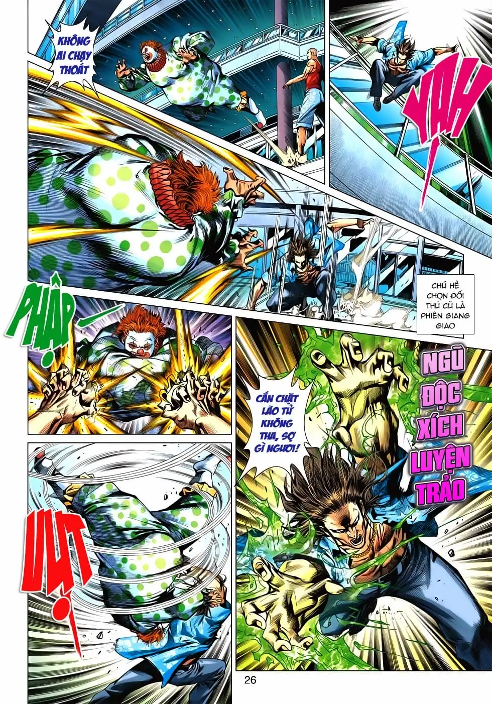 Truyện Tranh Tân Tác Long Hổ Môn trang 4