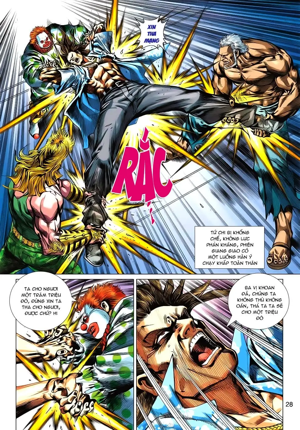 Truyện Tranh Tân Tác Long Hổ Môn trang 4