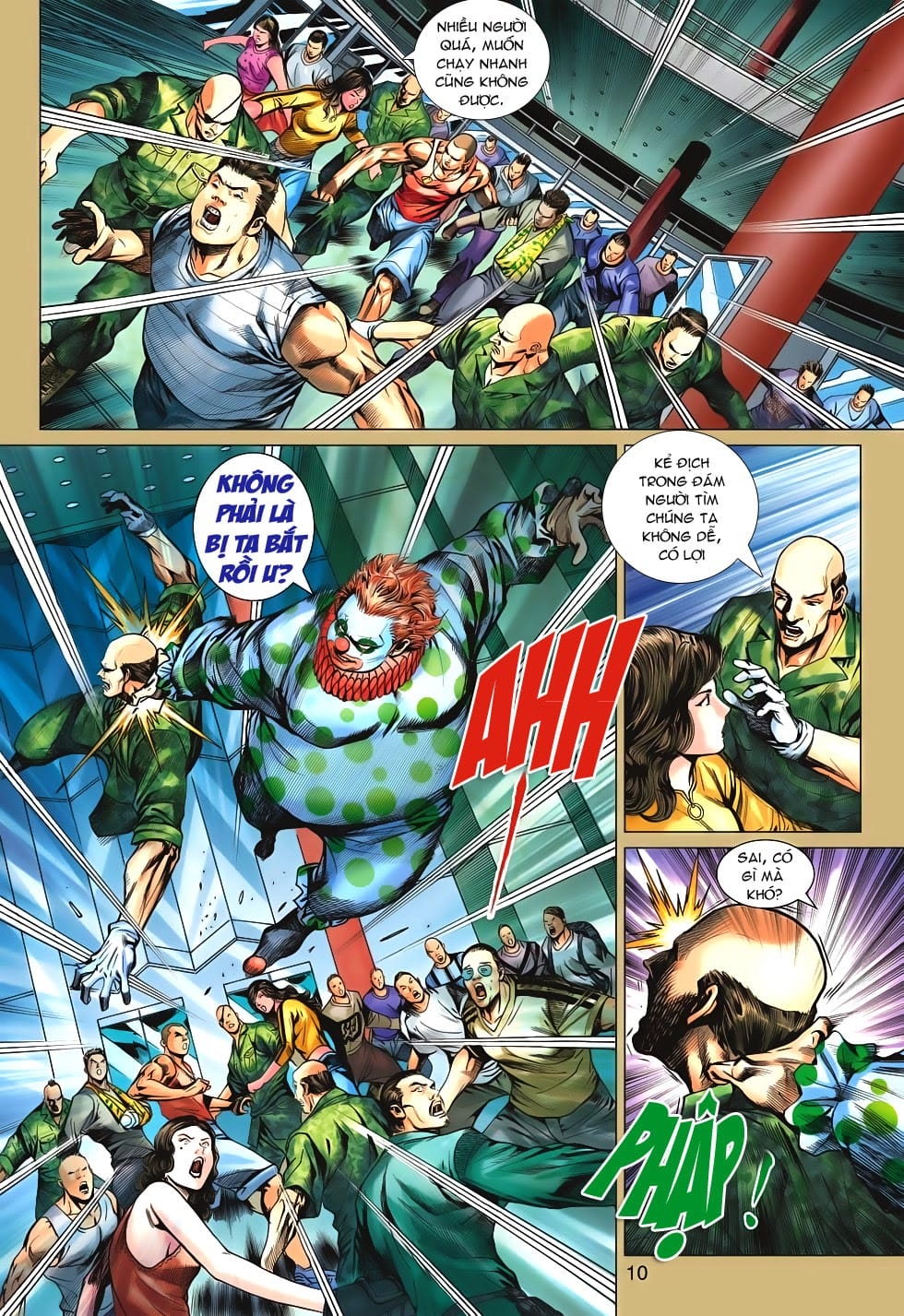 Truyện Tranh Tân Tác Long Hổ Môn trang 4