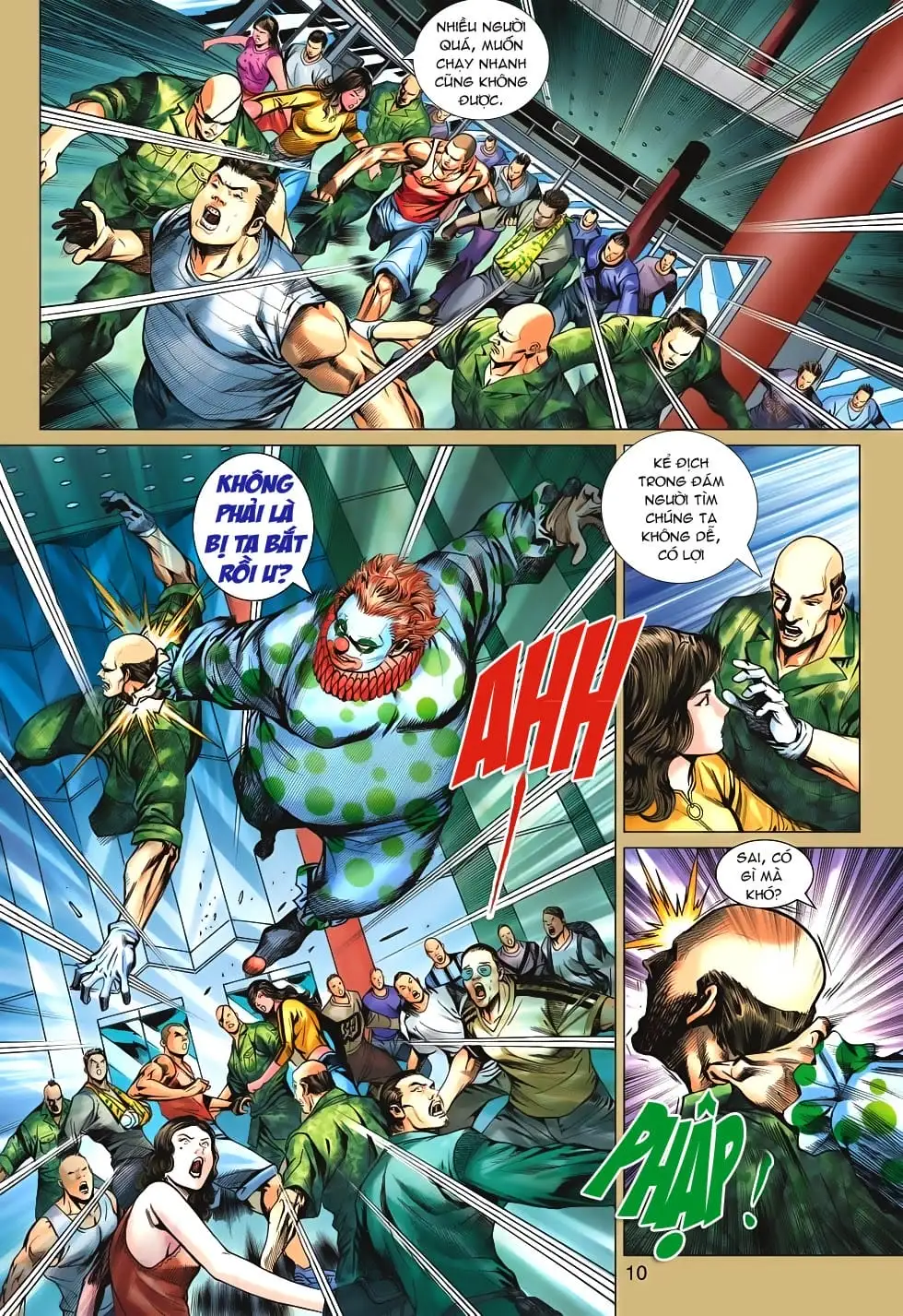 Truyện Tranh Tân Tác Long Hổ Môn trang 4