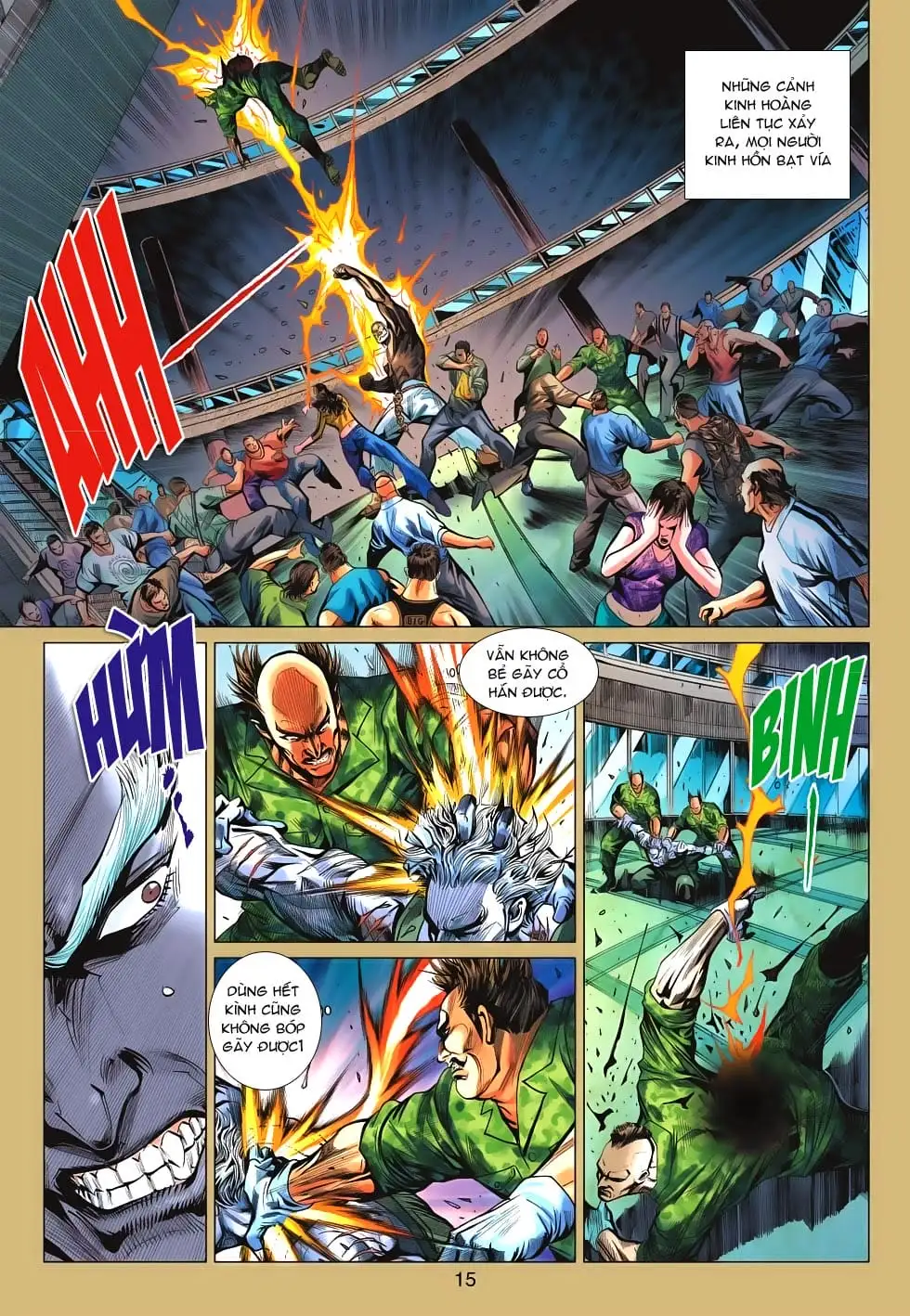 Truyện Tranh Tân Tác Long Hổ Môn trang 4