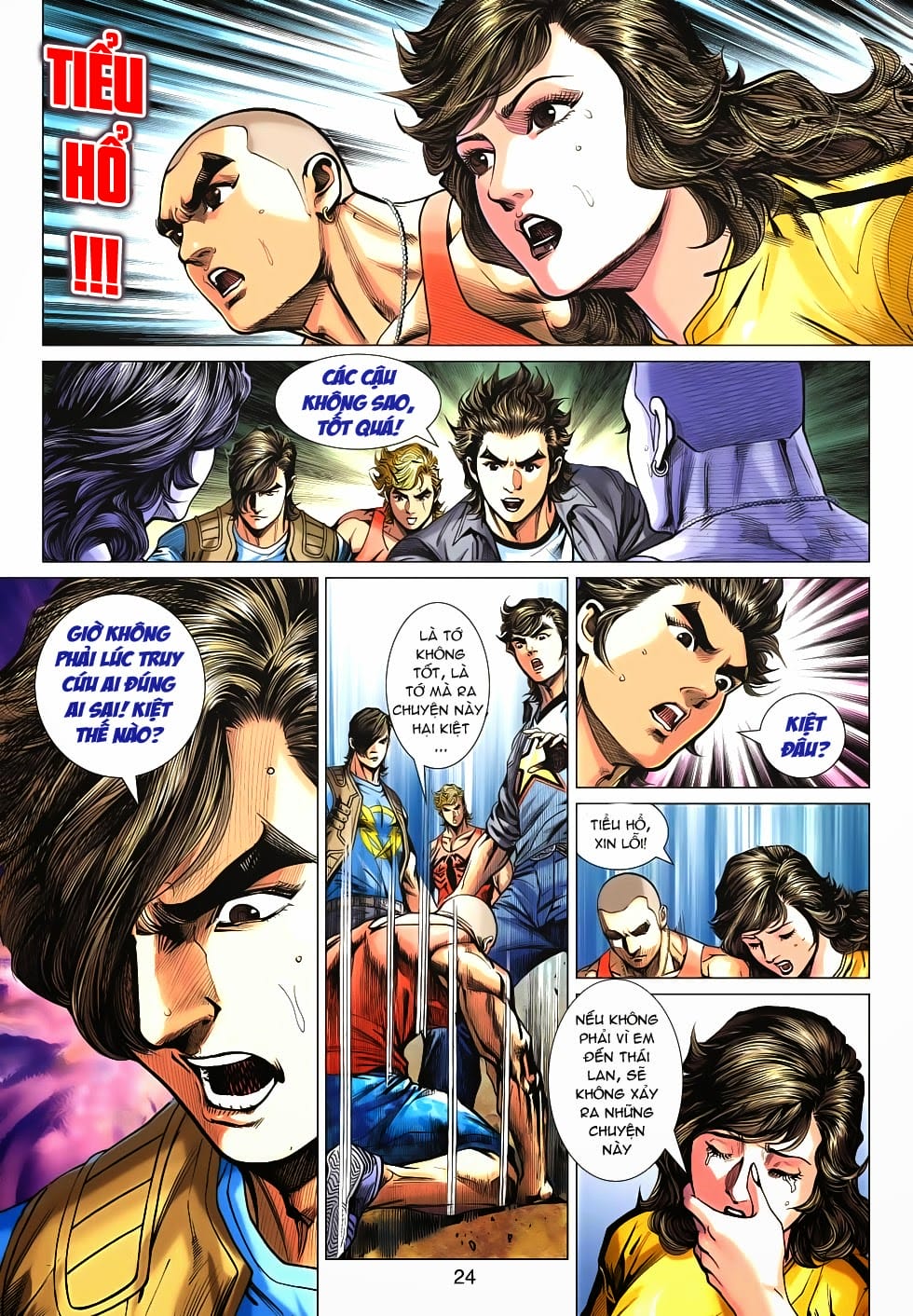 Truyện Tranh Tân Tác Long Hổ Môn trang 4