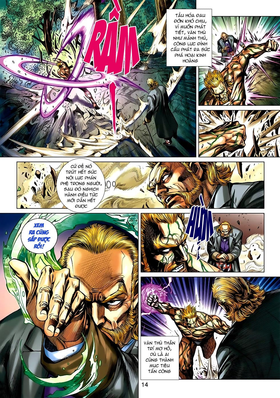 Truyện Tranh Tân Tác Long Hổ Môn trang 4