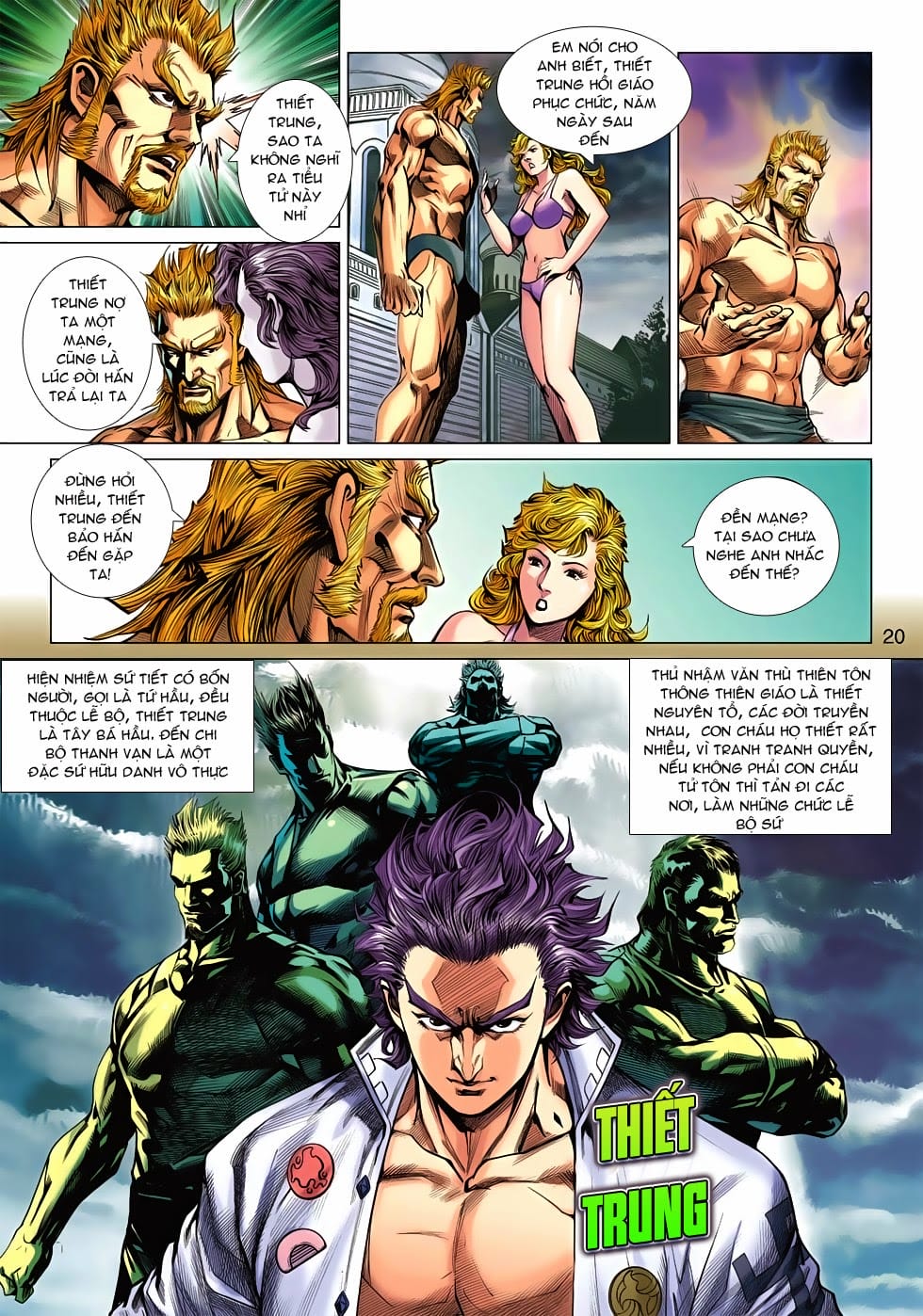 Truyện Tranh Tân Tác Long Hổ Môn trang 4