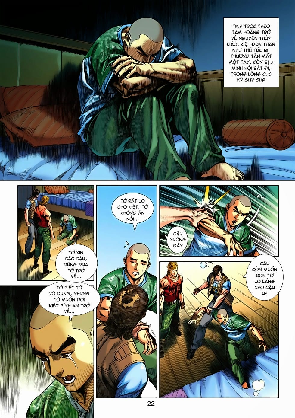 Truyện Tranh Tân Tác Long Hổ Môn trang 4