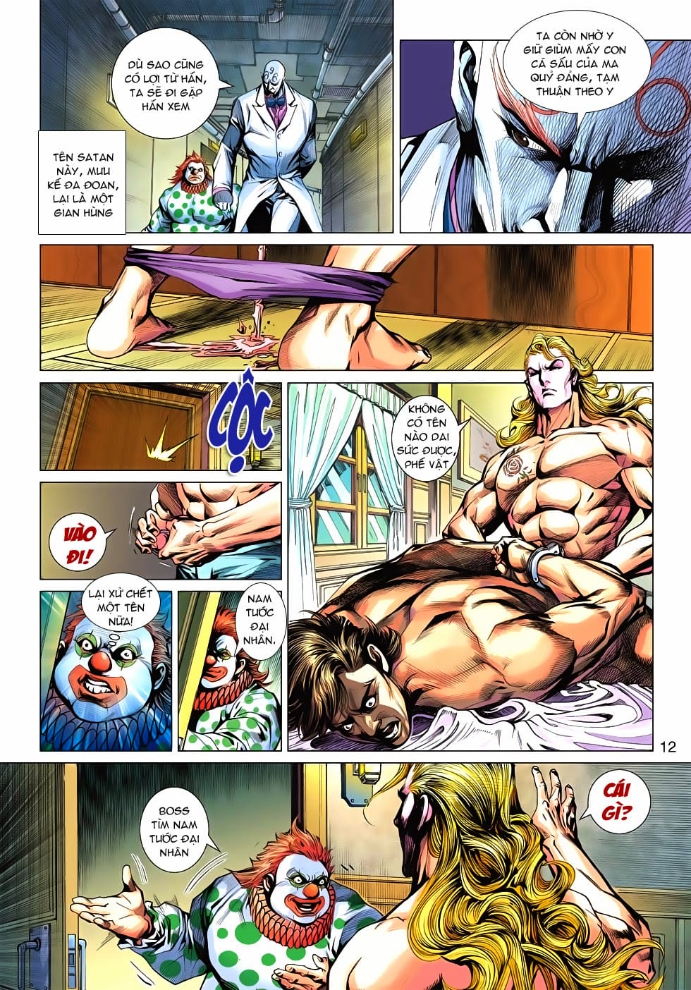 Truyện Tranh Tân Tác Long Hổ Môn trang 4