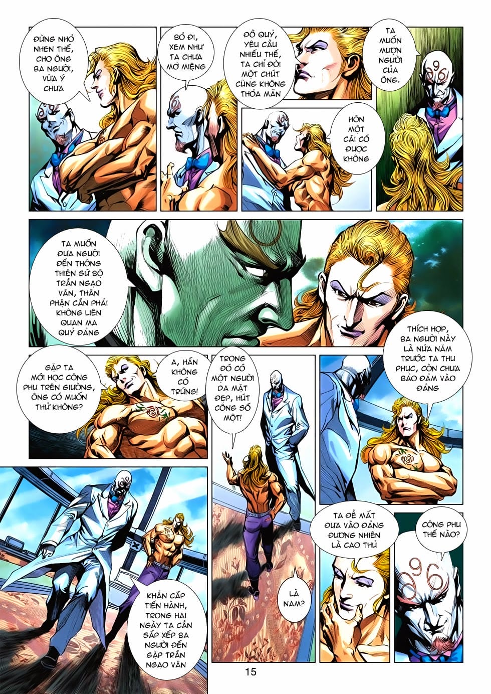 Truyện Tranh Tân Tác Long Hổ Môn trang 4