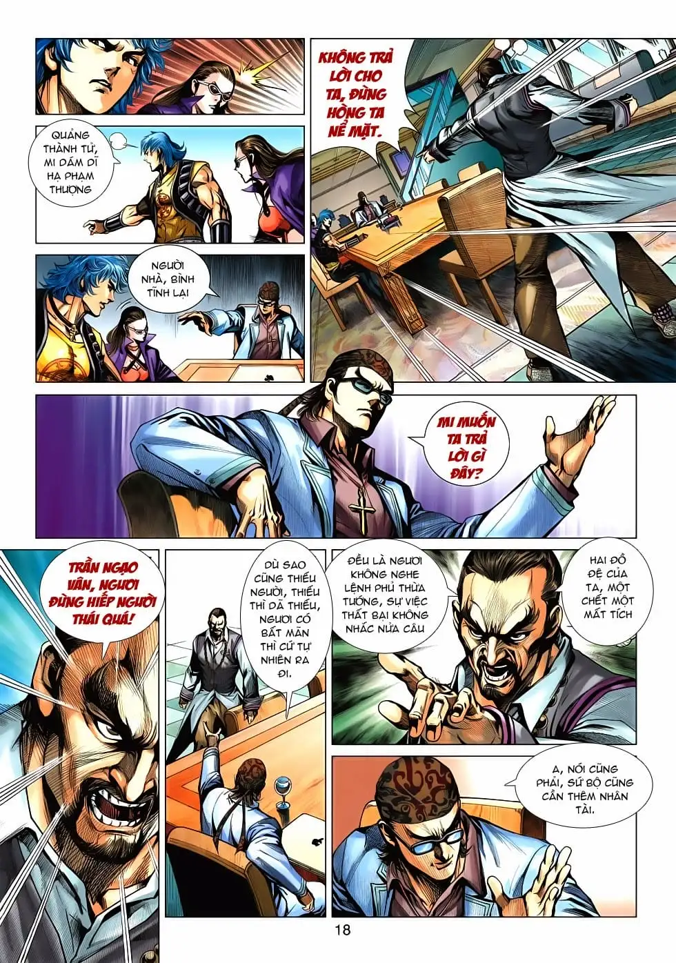 Truyện Tranh Tân Tác Long Hổ Môn trang 4