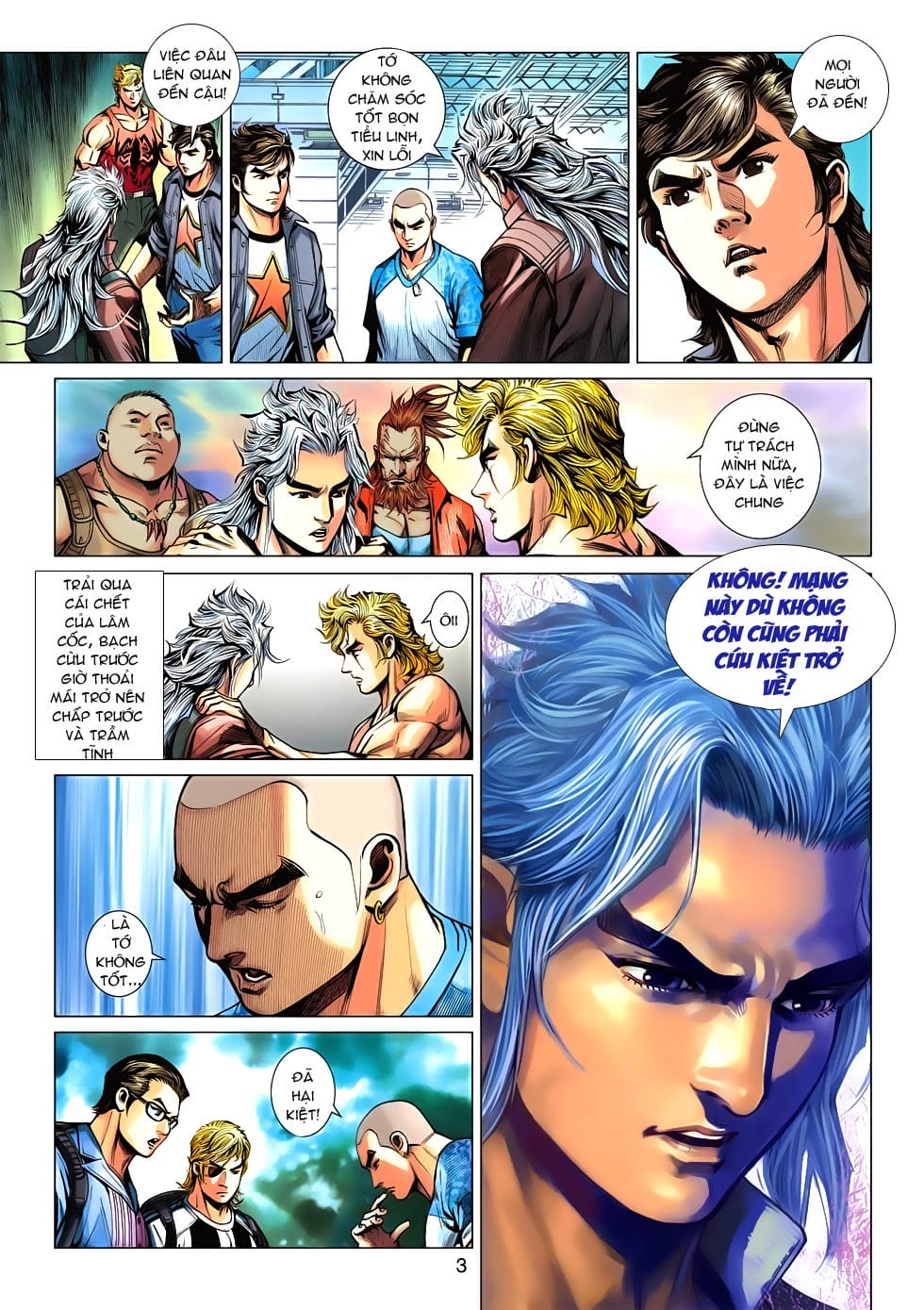 Truyện Tranh Tân Tác Long Hổ Môn trang 4