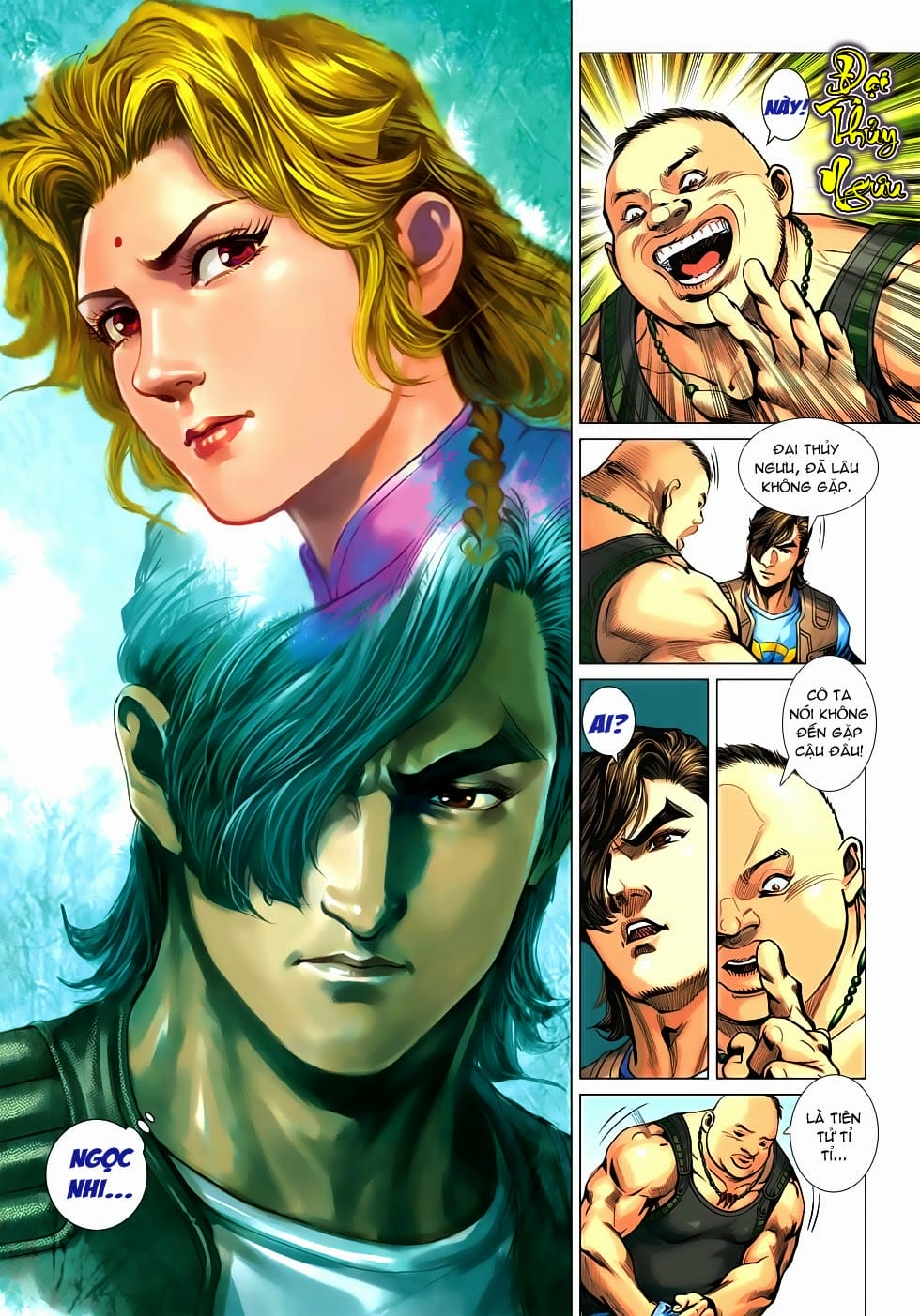 Truyện Tranh Tân Tác Long Hổ Môn trang 4