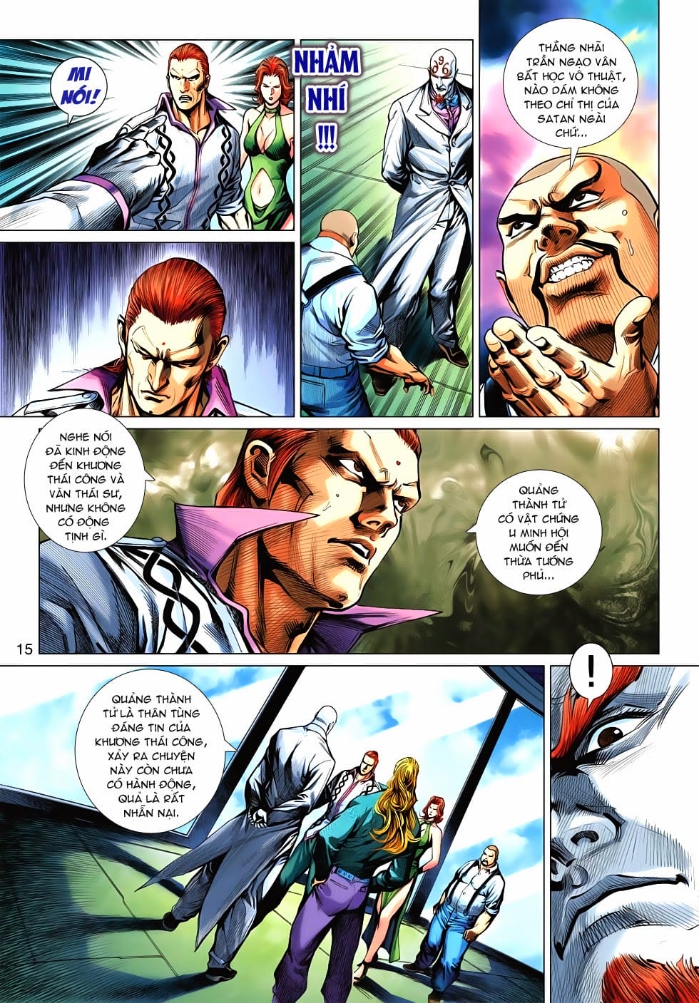 Truyện Tranh Tân Tác Long Hổ Môn trang 4