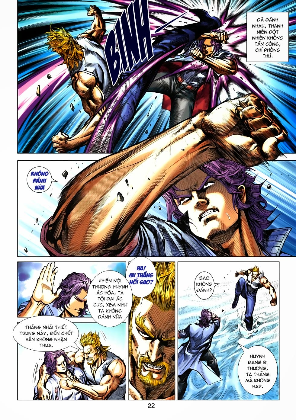 Truyện Tranh Tân Tác Long Hổ Môn trang 4