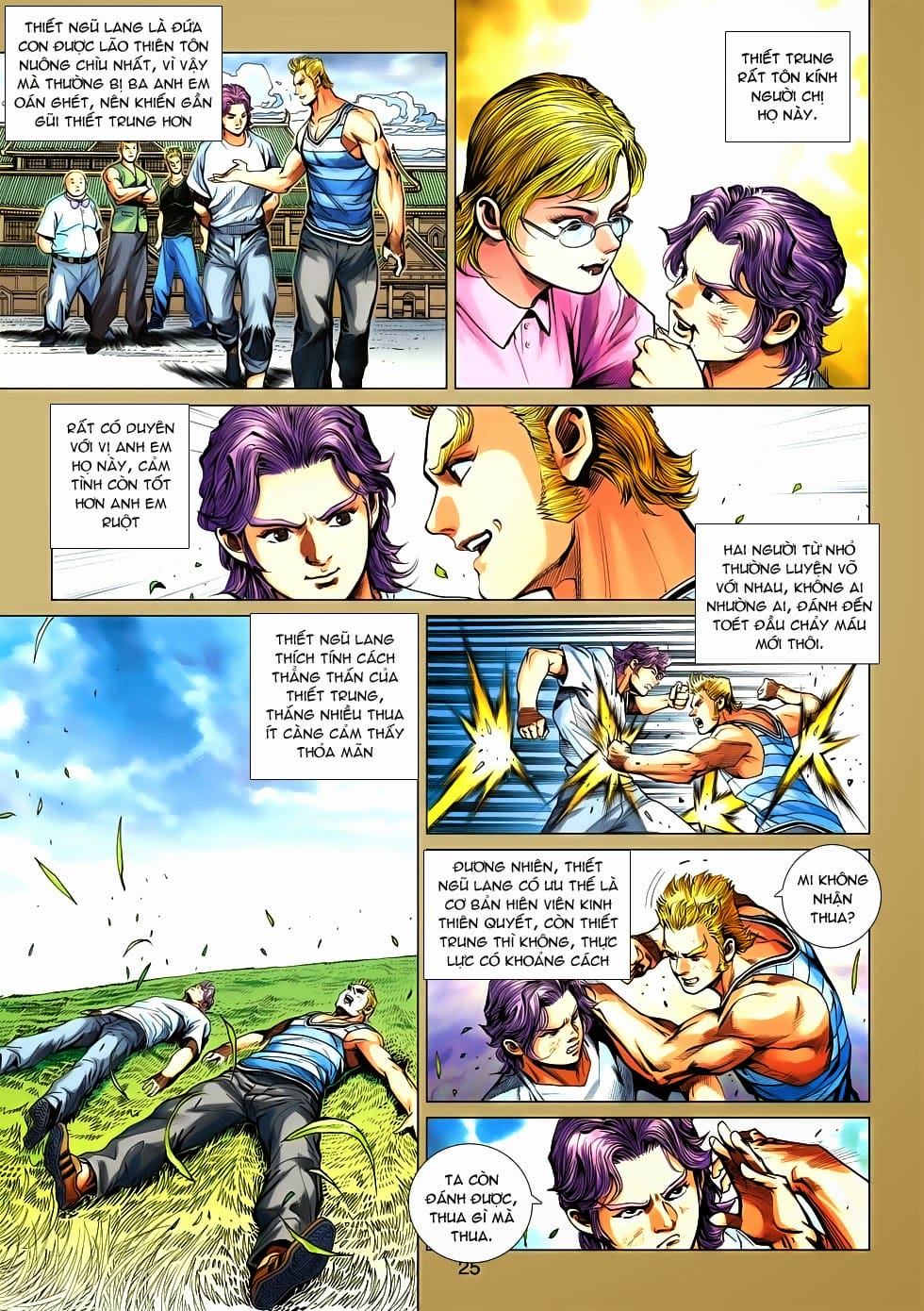 Truyện Tranh Tân Tác Long Hổ Môn trang 4