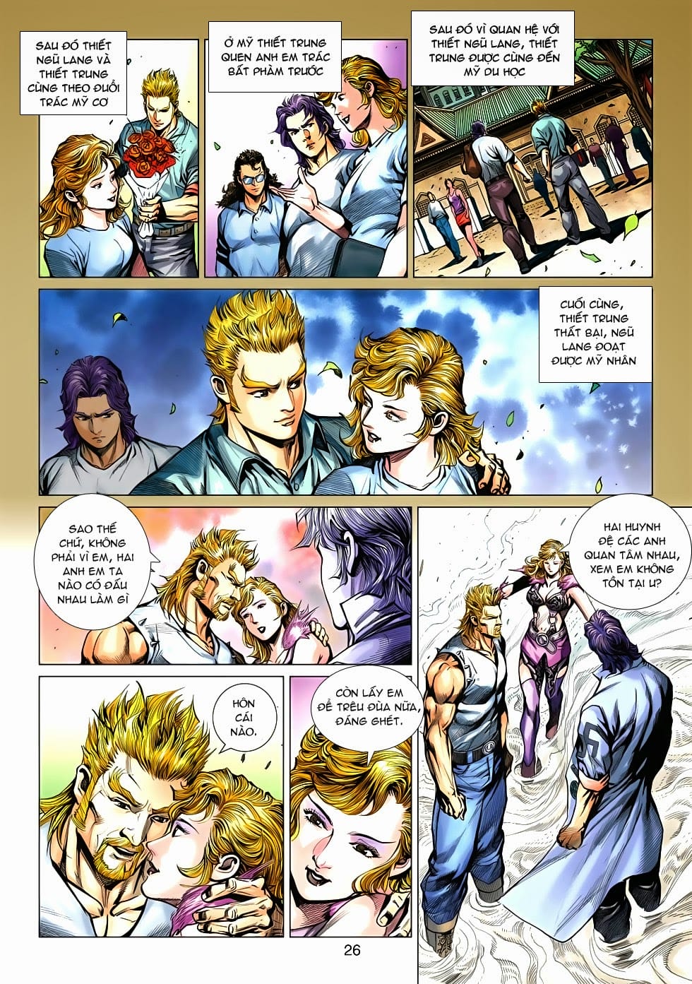 Truyện Tranh Tân Tác Long Hổ Môn trang 4