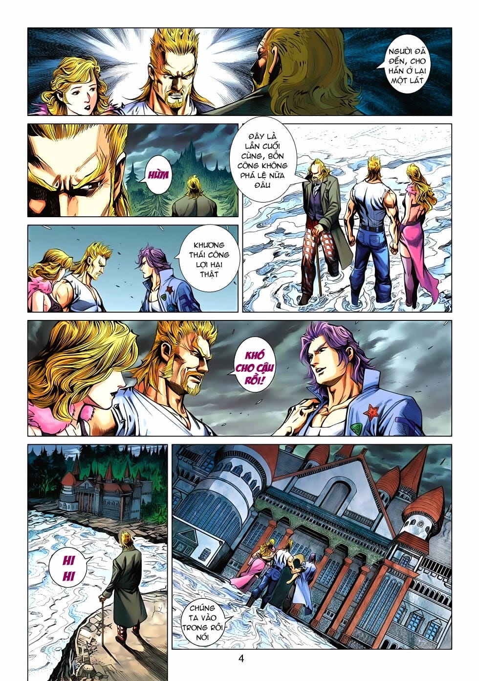 Truyện Tranh Tân Tác Long Hổ Môn trang 4