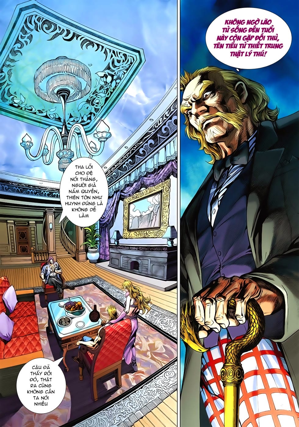 Truyện Tranh Tân Tác Long Hổ Môn trang 4