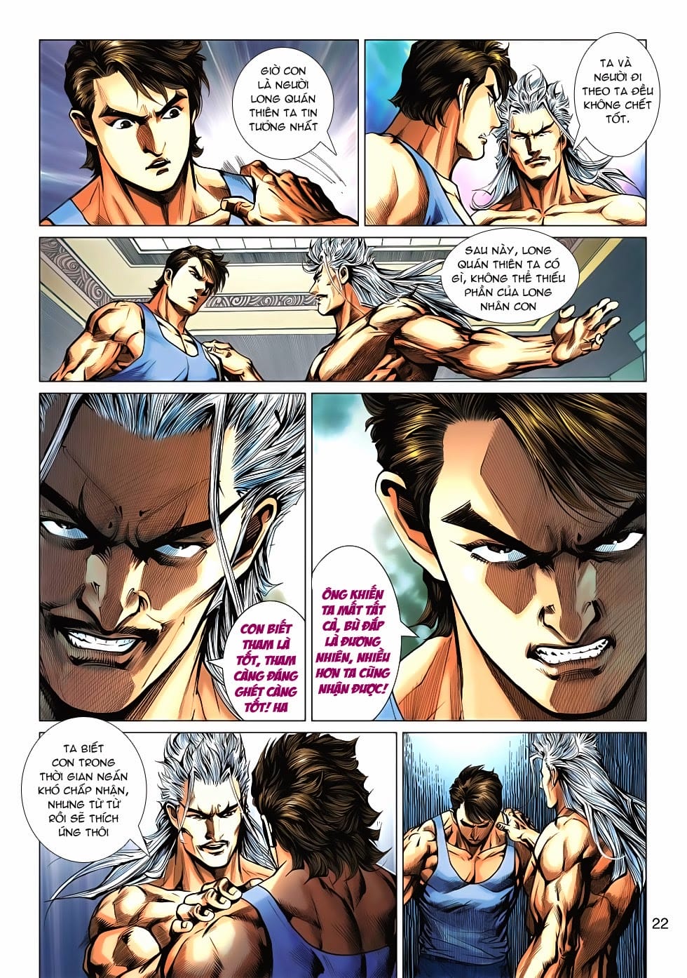 Truyện Tranh Tân Tác Long Hổ Môn trang 4