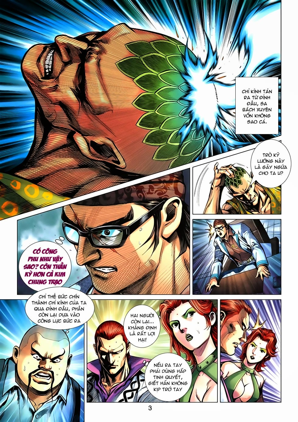 Truyện Tranh Tân Tác Long Hổ Môn trang 4