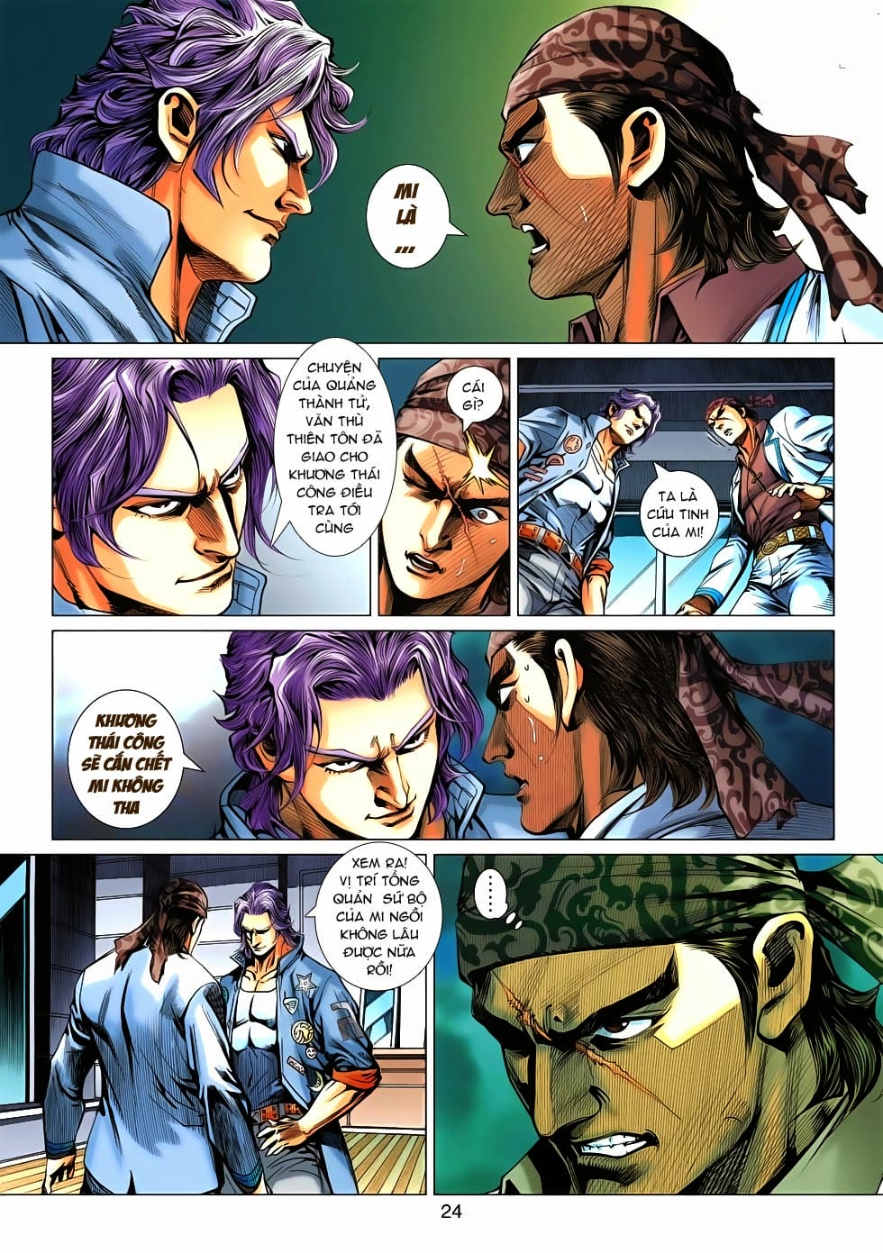 Truyện Tranh Tân Tác Long Hổ Môn trang 4