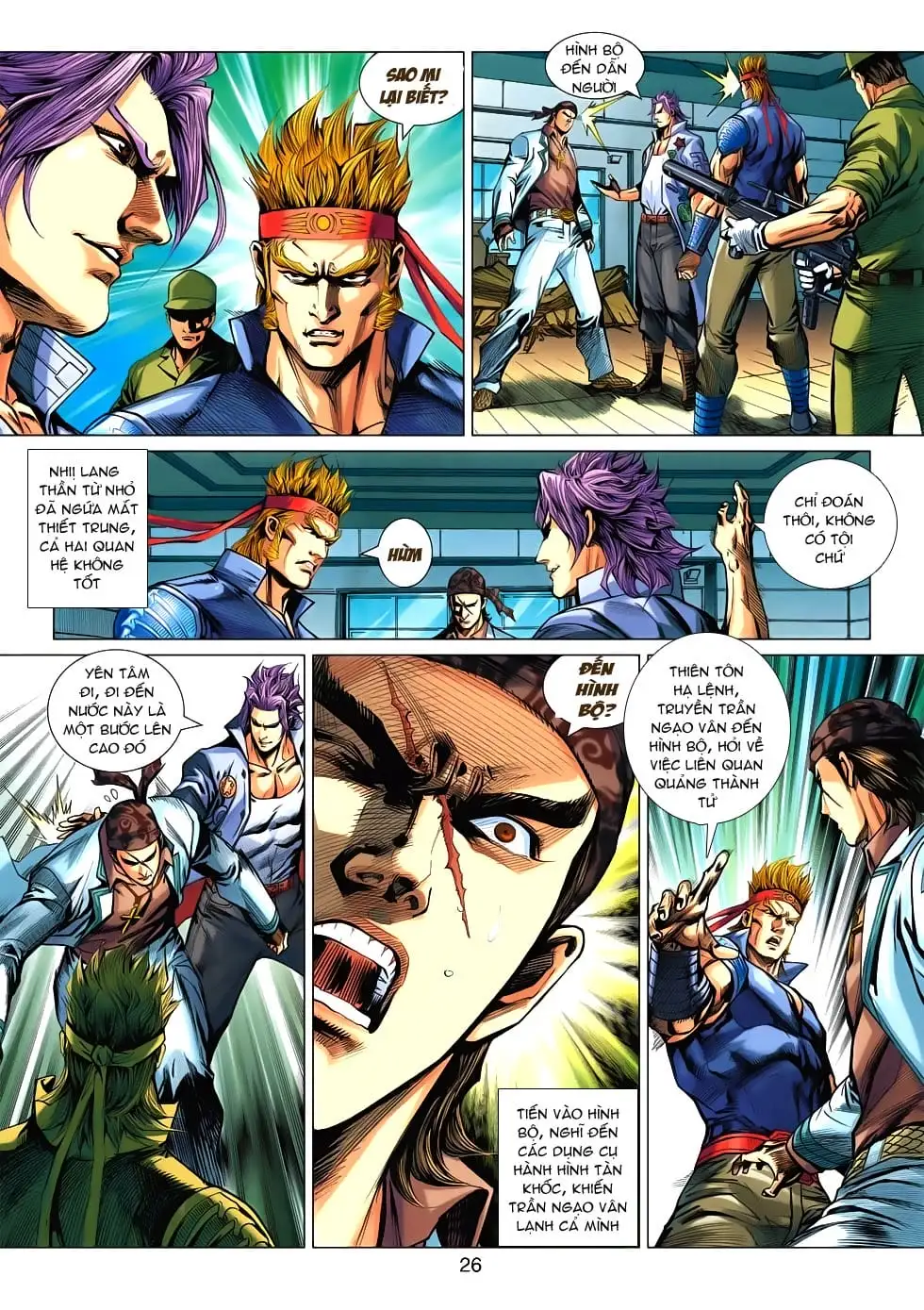 Truyện Tranh Tân Tác Long Hổ Môn trang 4