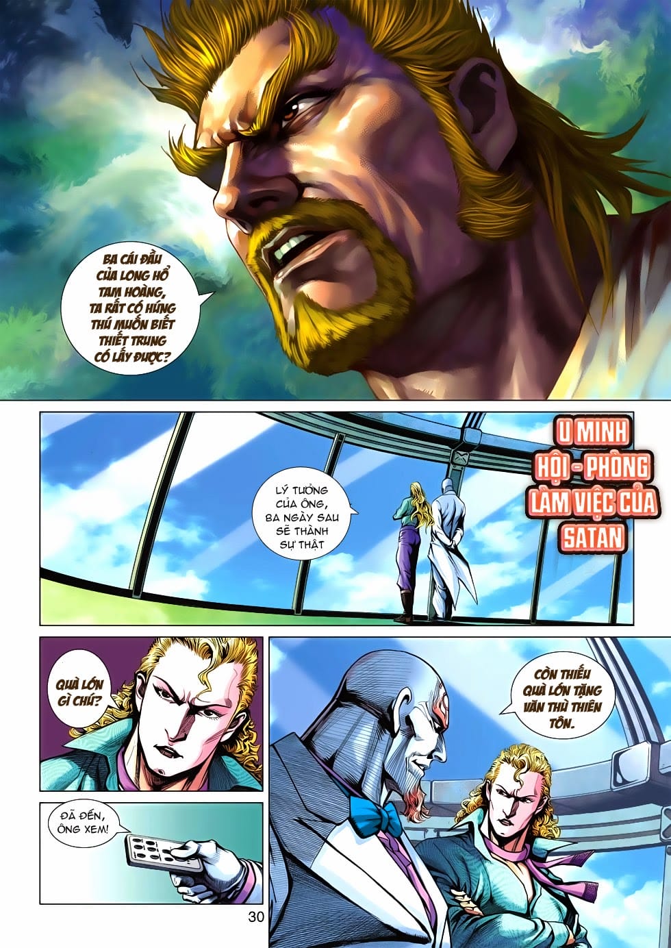 Truyện Tranh Tân Tác Long Hổ Môn trang 4