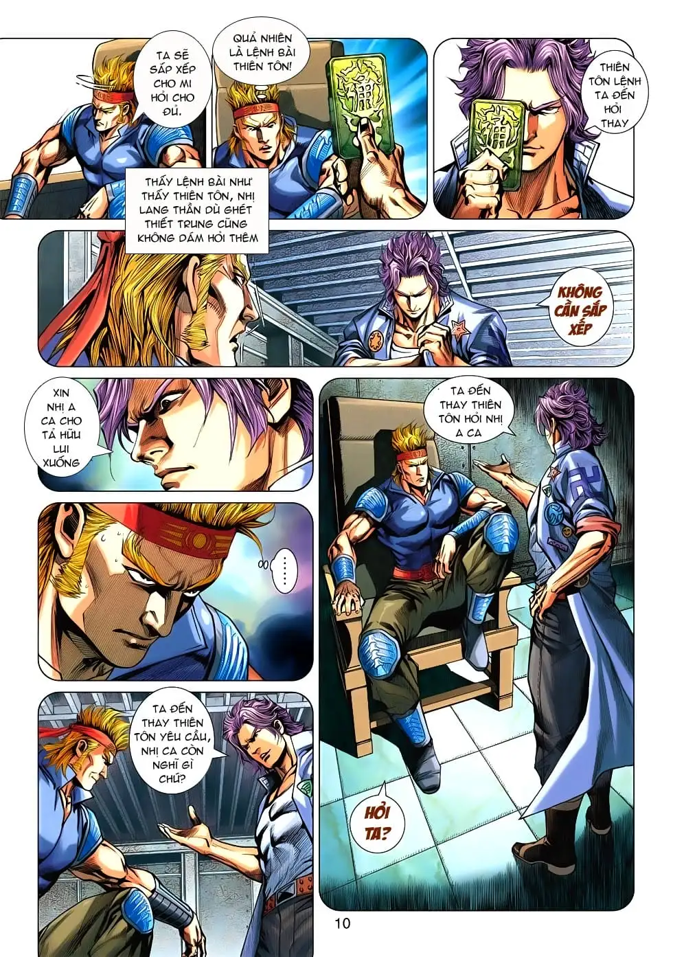 Truyện Tranh Tân Tác Long Hổ Môn trang 4