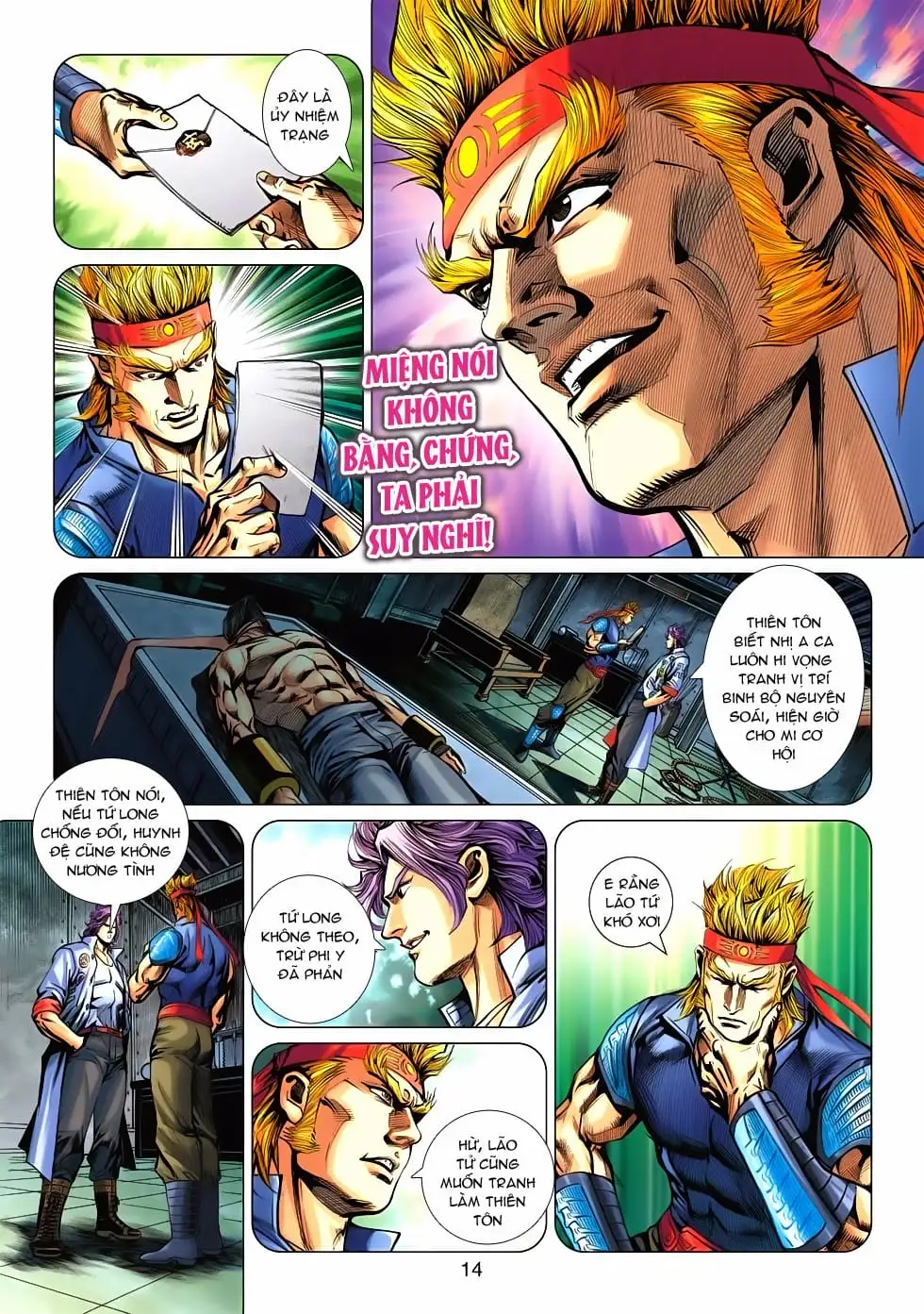 Truyện Tranh Tân Tác Long Hổ Môn trang 4