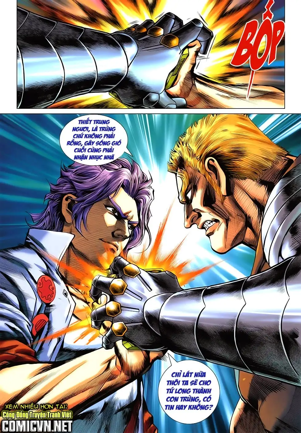 Truyện Tranh Tân Tác Long Hổ Môn trang 4