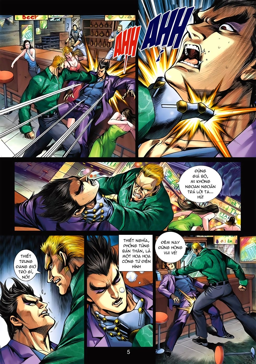 Truyện Tranh Tân Tác Long Hổ Môn trang 4