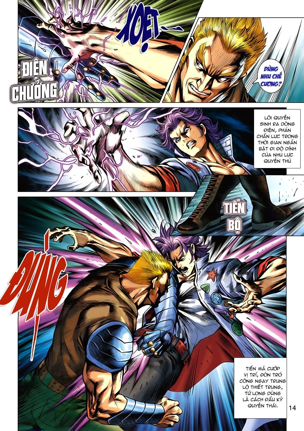 Truyện Tranh Tân Tác Long Hổ Môn trang 4