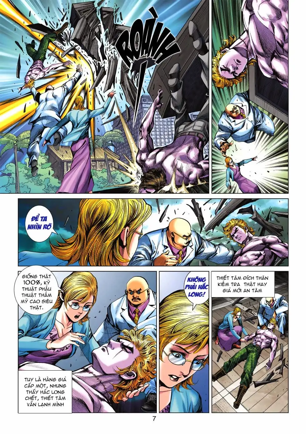 Truyện Tranh Tân Tác Long Hổ Môn trang 4