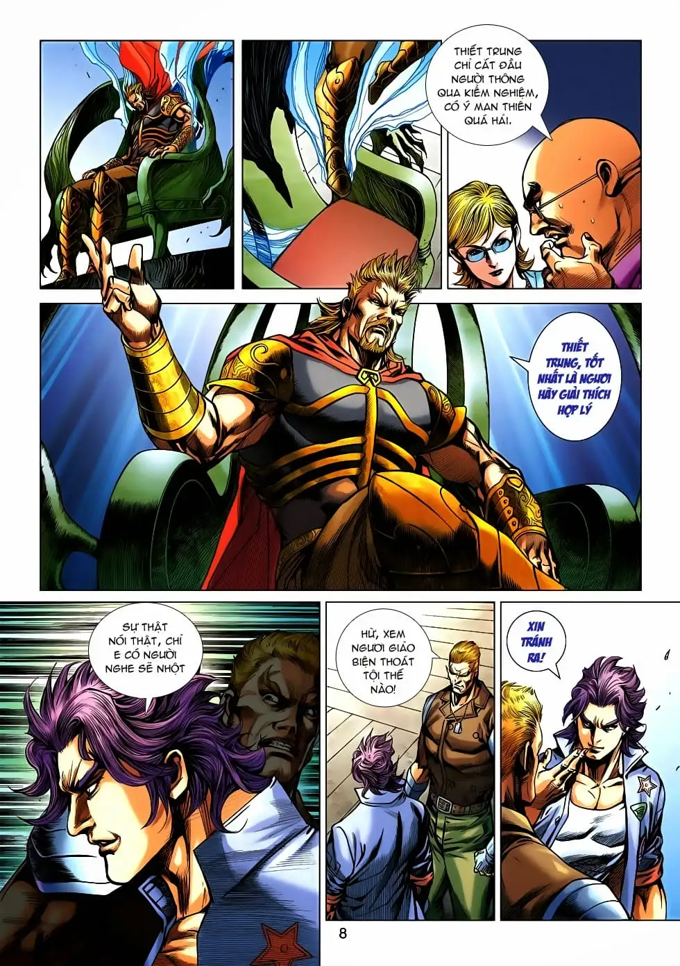 Truyện Tranh Tân Tác Long Hổ Môn trang 4