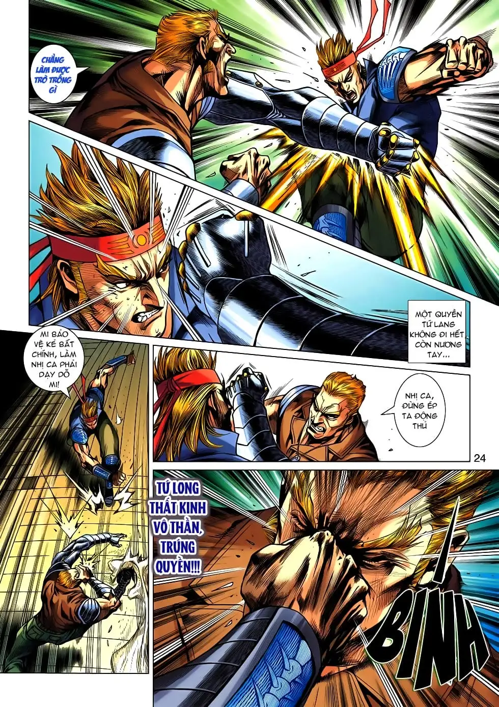 Truyện Tranh Tân Tác Long Hổ Môn trang 4