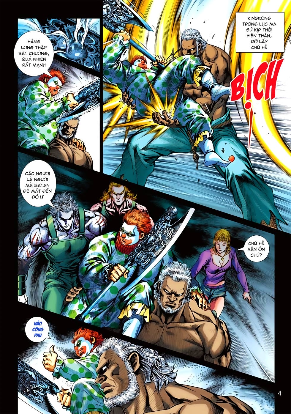 Truyện Tranh Tân Tác Long Hổ Môn trang 4