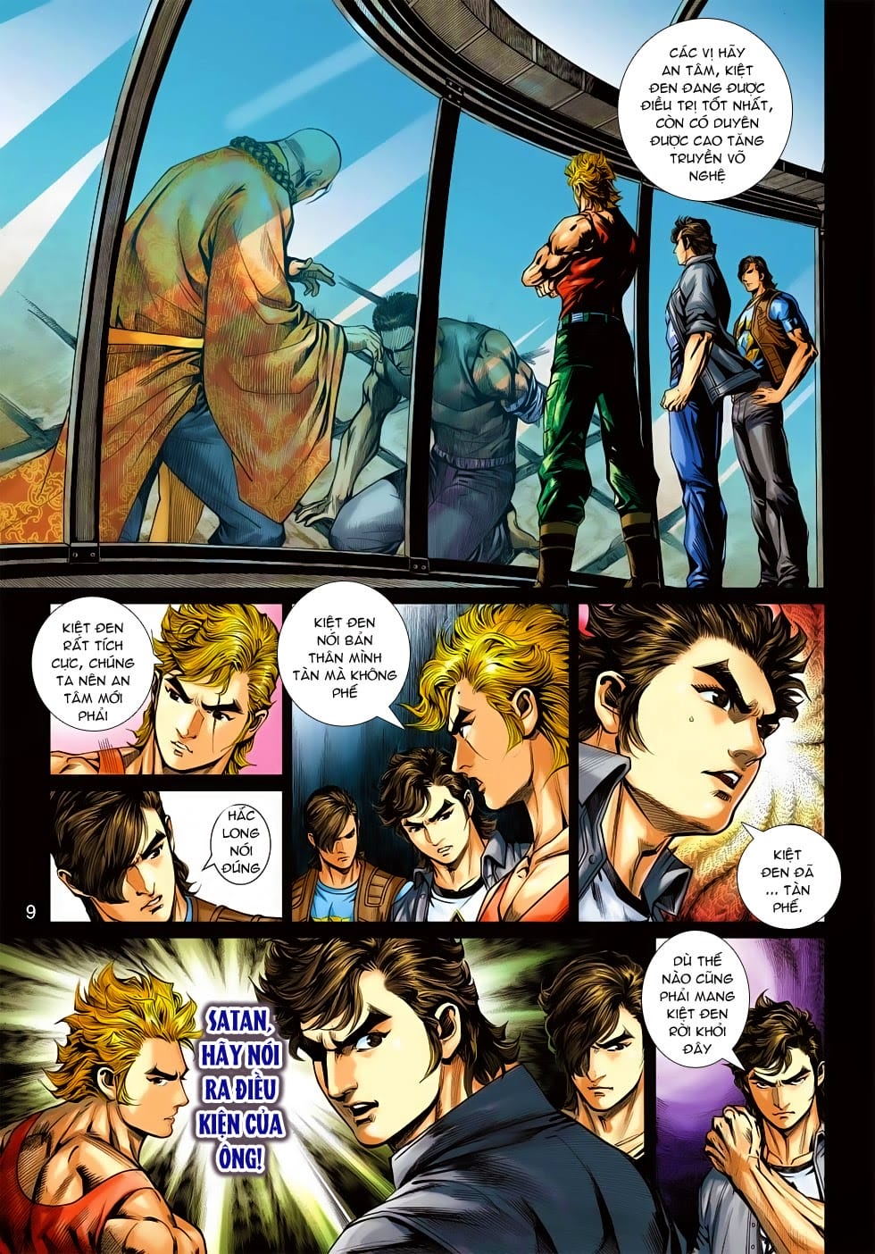 Truyện Tranh Tân Tác Long Hổ Môn trang 4