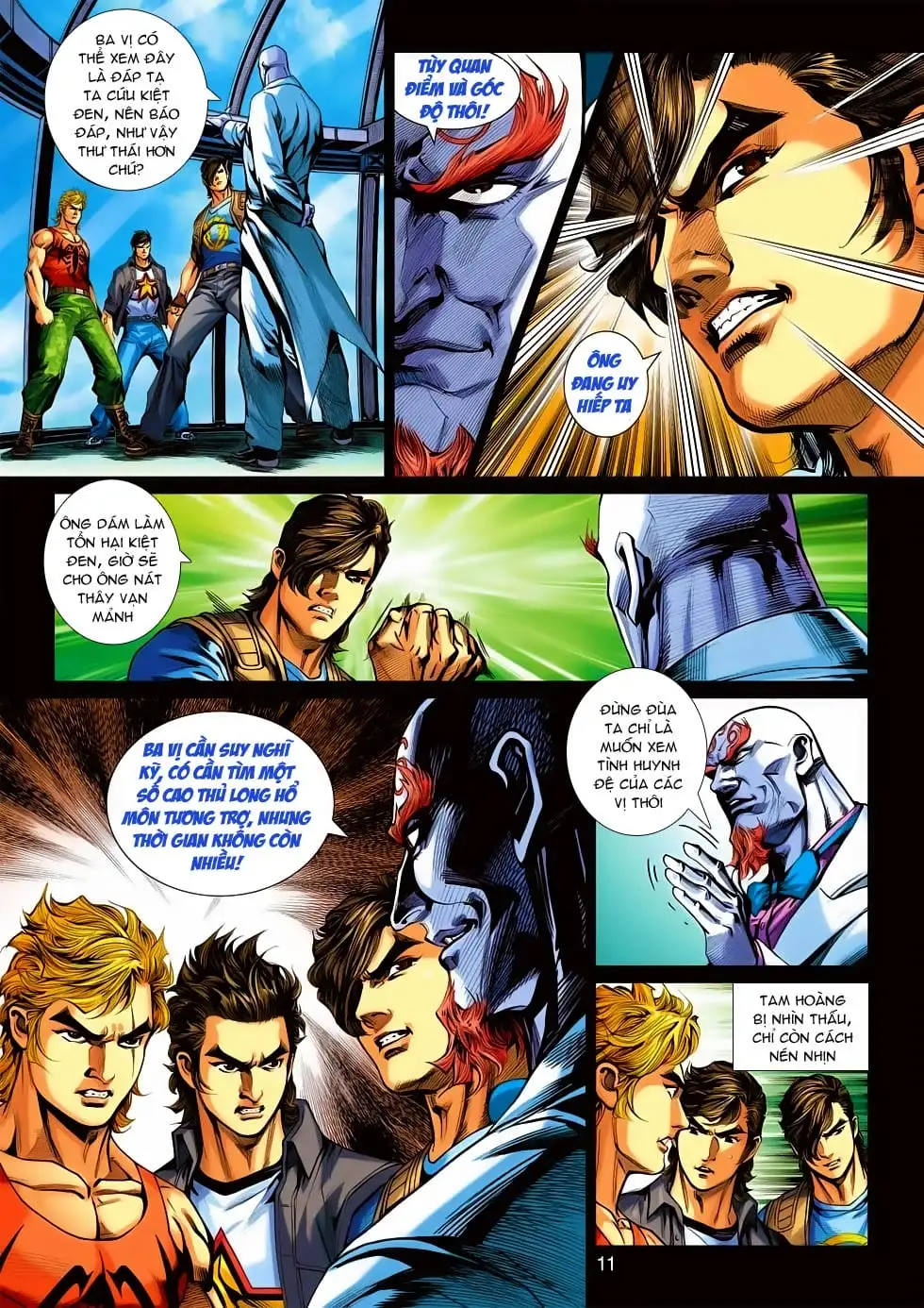 Truyện Tranh Tân Tác Long Hổ Môn trang 4