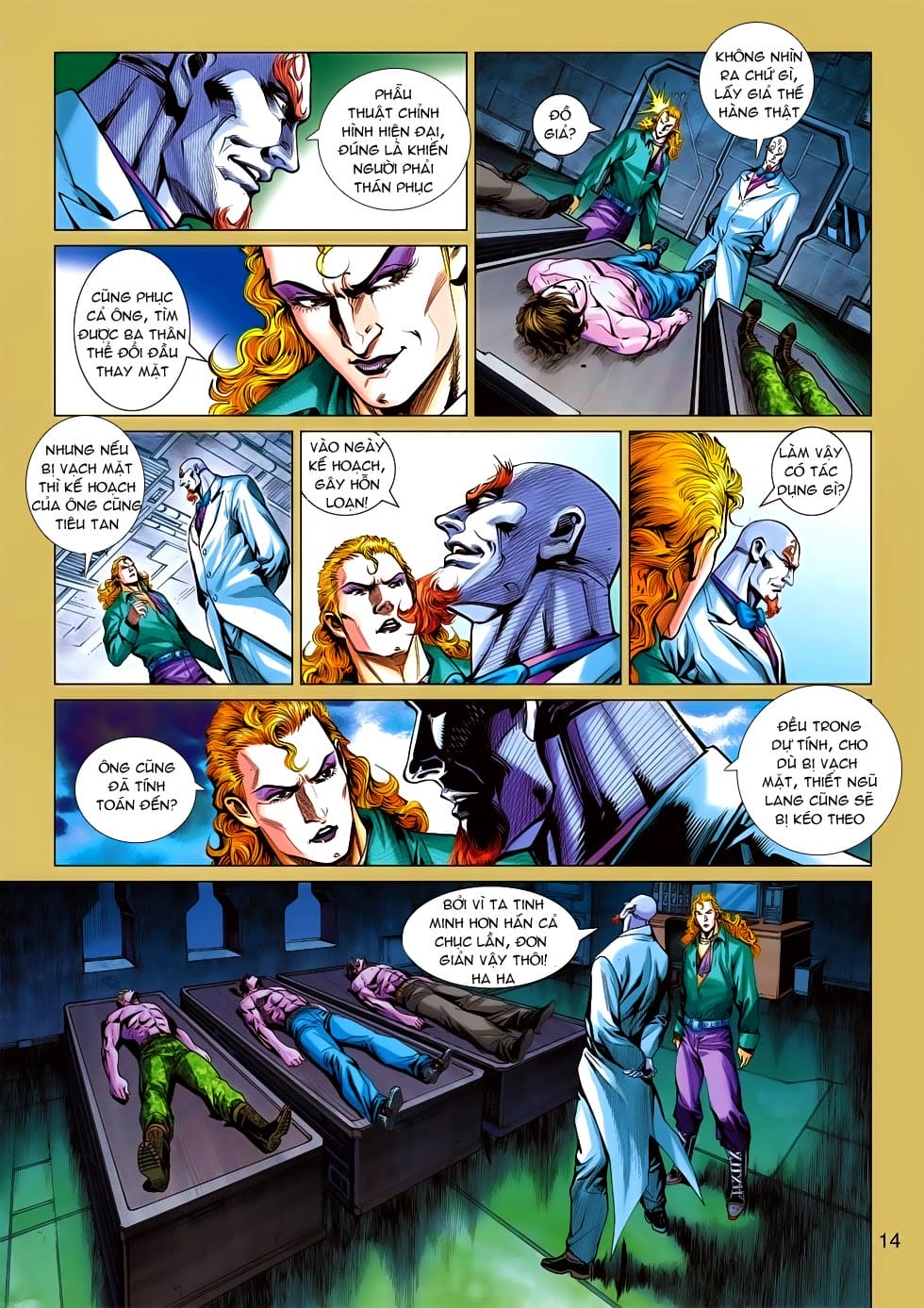 Truyện Tranh Tân Tác Long Hổ Môn trang 4