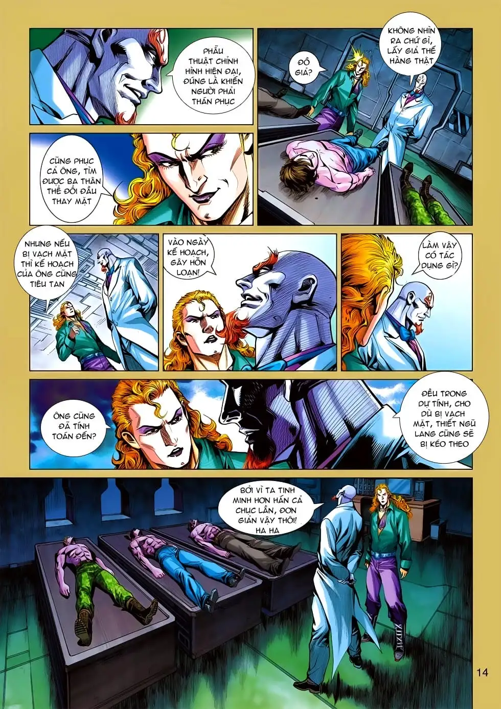 Truyện Tranh Tân Tác Long Hổ Môn trang 4