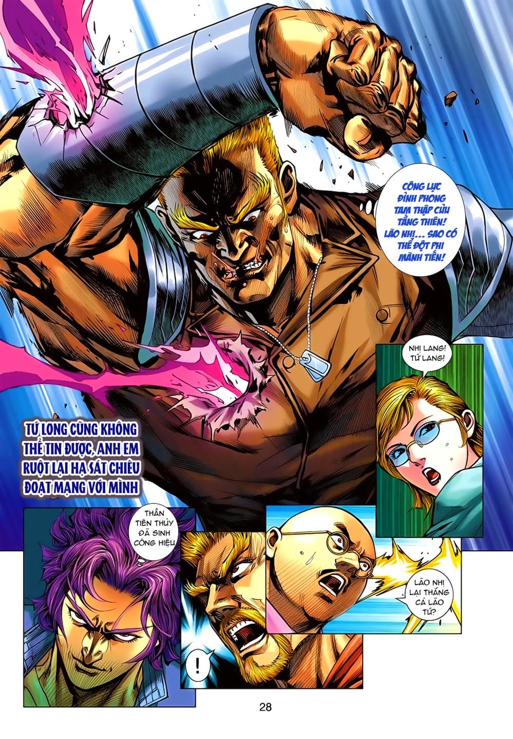 Truyện Tranh Tân Tác Long Hổ Môn trang 4