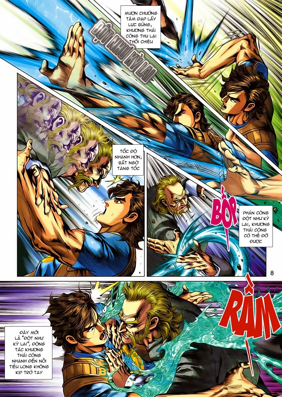 Truyện Tranh Tân Tác Long Hổ Môn trang 4