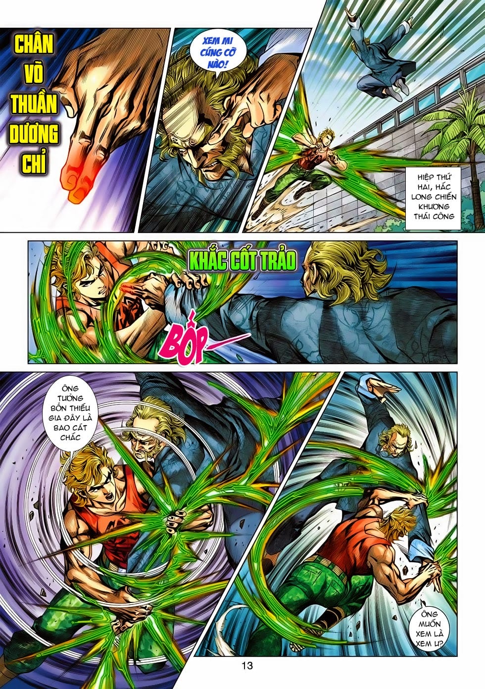 Truyện Tranh Tân Tác Long Hổ Môn trang 4