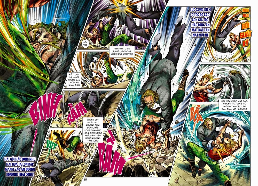 Truyện Tranh Tân Tác Long Hổ Môn trang 4