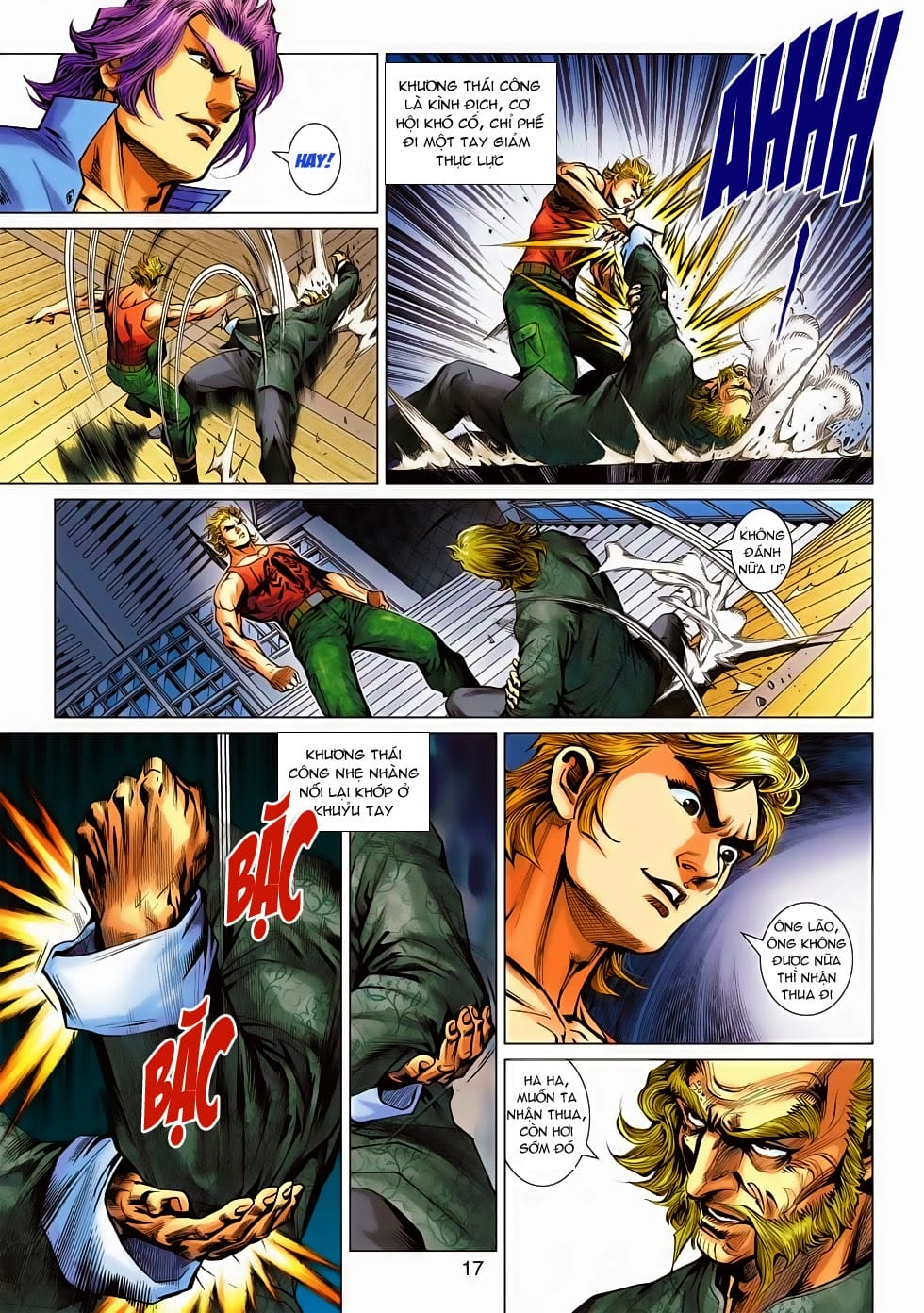 Truyện Tranh Tân Tác Long Hổ Môn trang 4