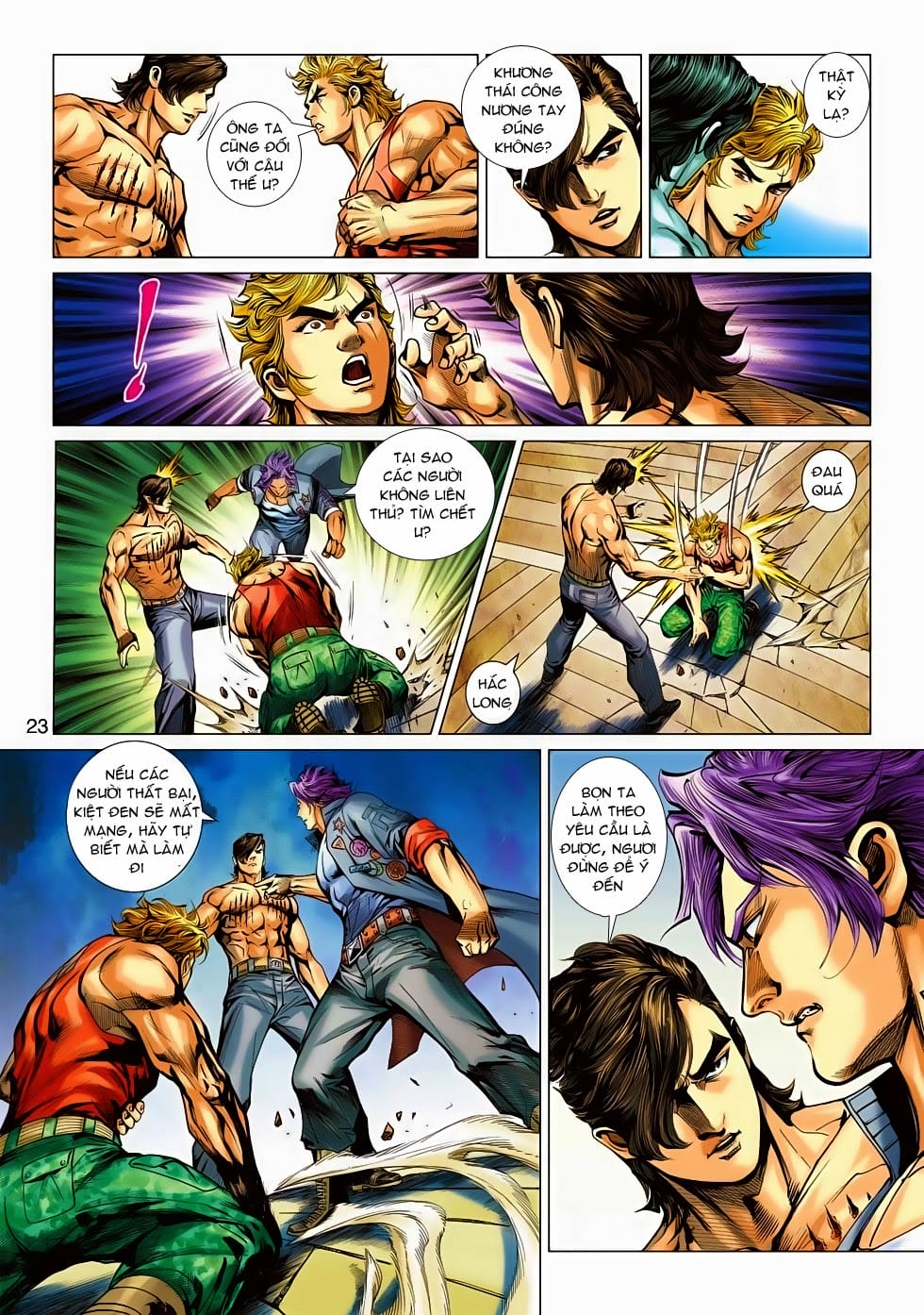 Truyện Tranh Tân Tác Long Hổ Môn trang 4