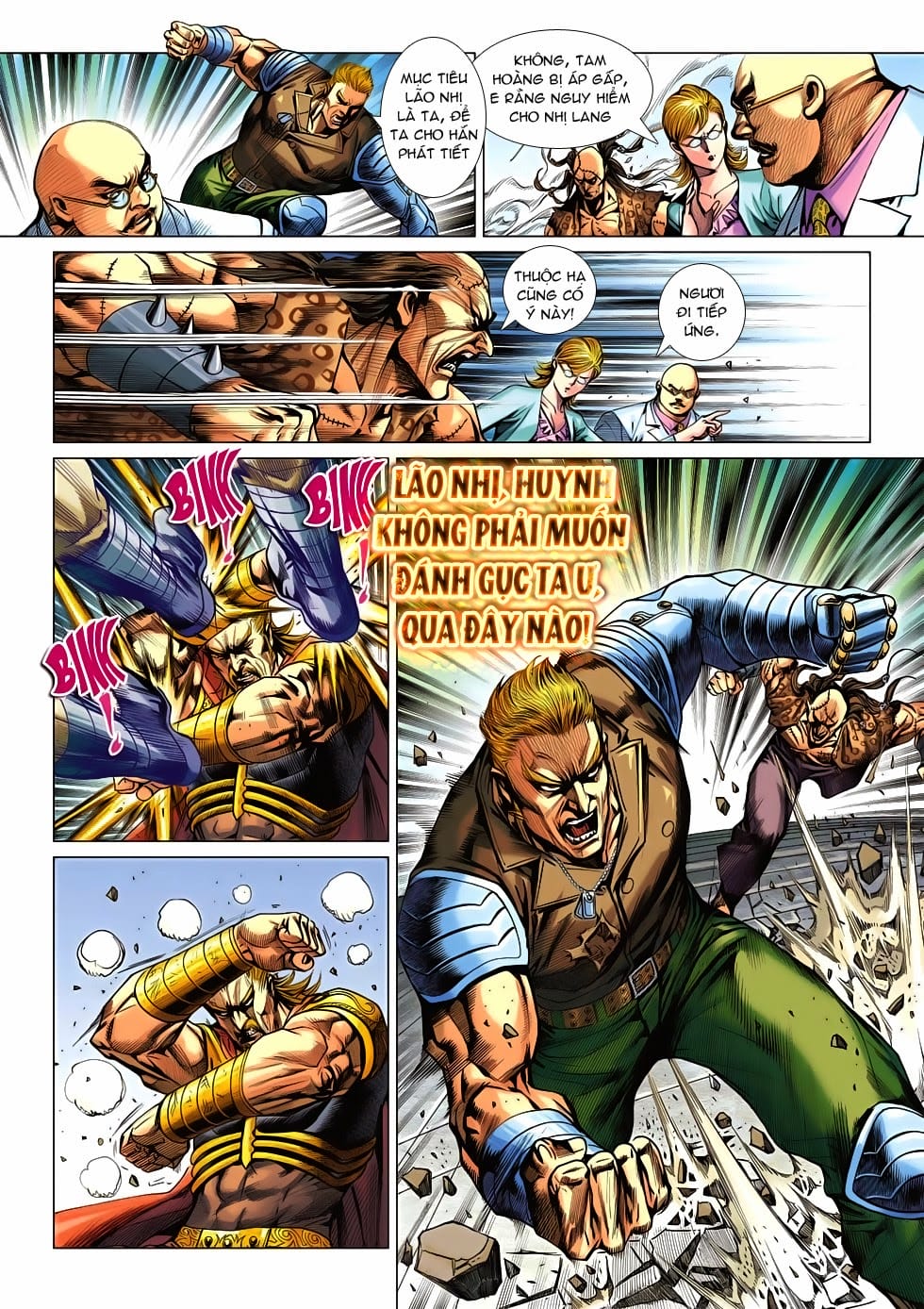 Truyện Tranh Tân Tác Long Hổ Môn trang 4